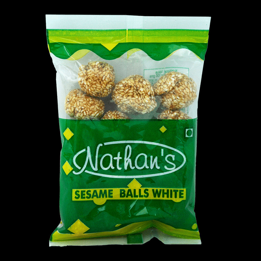 Nathans Sesame Balls White 100g