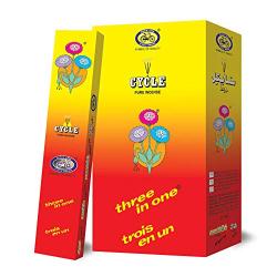 Cycle Brand Pure Three In One Incense Sticks Classic 252 Sticks Box