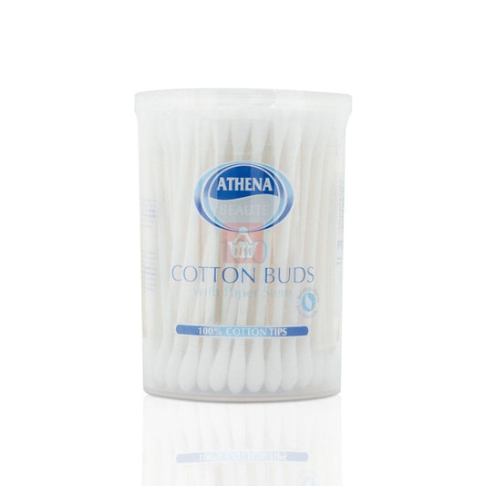 Athena Beaute Cotton Buds With Paper Stem 100pcs