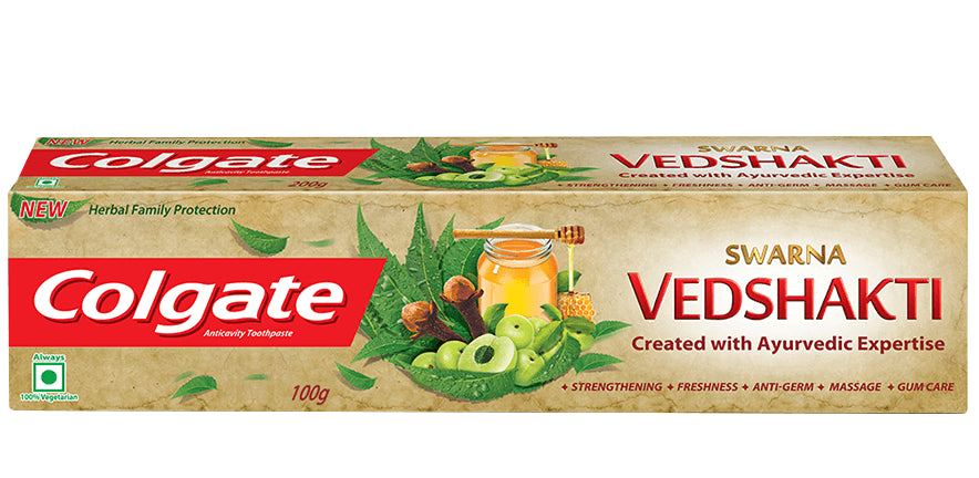 Colgate Swarna Vedshakti Toothpaste 100g