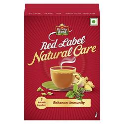 Brooke Bond Red Label Natural Care 5 Ayurvedic Ingredients 250gms