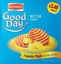 Britannia Goodday Family Pack Butter Cookies 600g