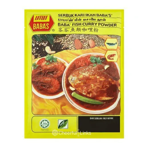 Baba’s Fish Curry Powder Original 250g