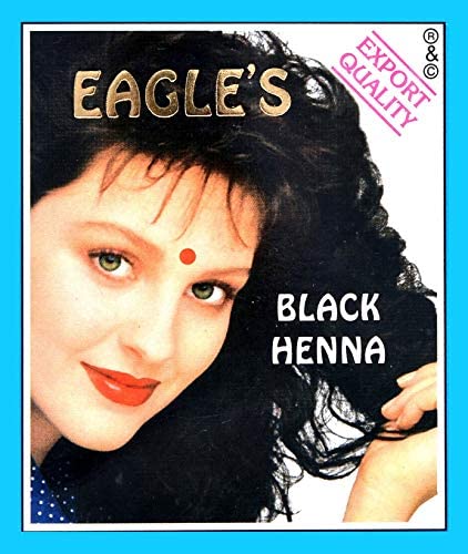 Eagles Black Henna Original İndian Henna Head Dye Henna 10g x 6 packs