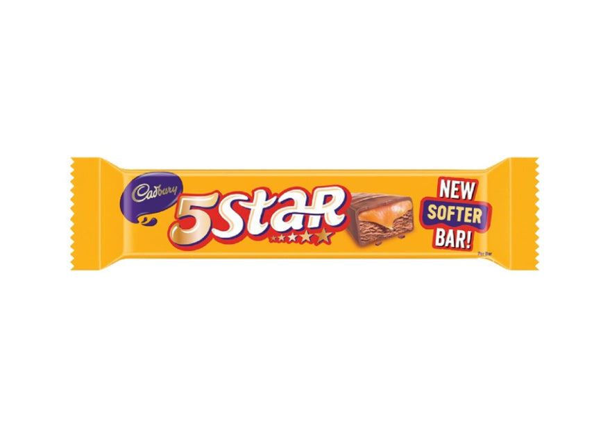 Cadbury 5 Star Chocolate Bar 40g