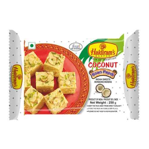 Haldirams Nagpur Coconut Soan Papdi 250g