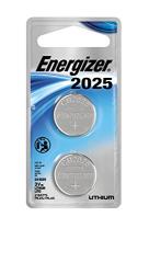 Energizer 2025 Batteries Lithium Cr2025 Battery 2 Count