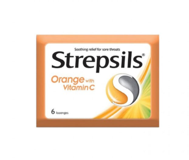 Strepsils Vitamin C Orange Flavor