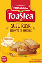 Britannia Toastea Suji Rusk Crispy Tea Time Snack 610g